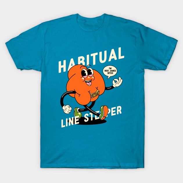 Habitual Line Stepper - Fist with Unity Ring T-Shirt by anycolordesigns